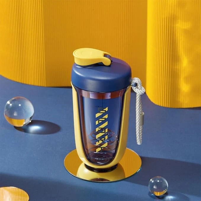 LORDEX-Premium Shaker Bottle with Rope Handle