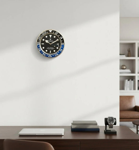 Rolex-Inspired GMT Wall Clock ©
