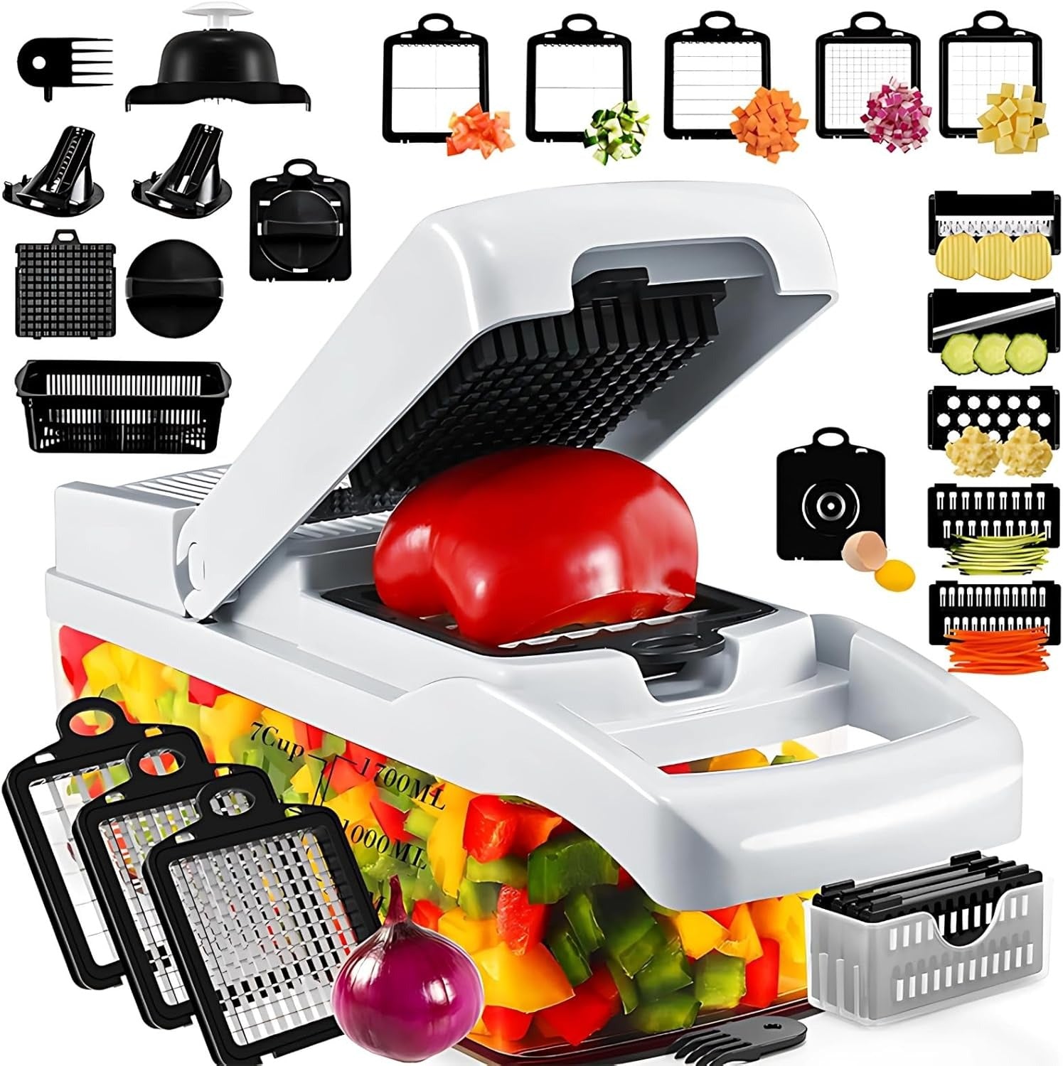 Vegetable Cutter Chopper and Slicer