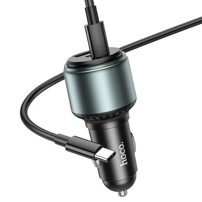 Hoco - Three Port Car Charger (NZ9)