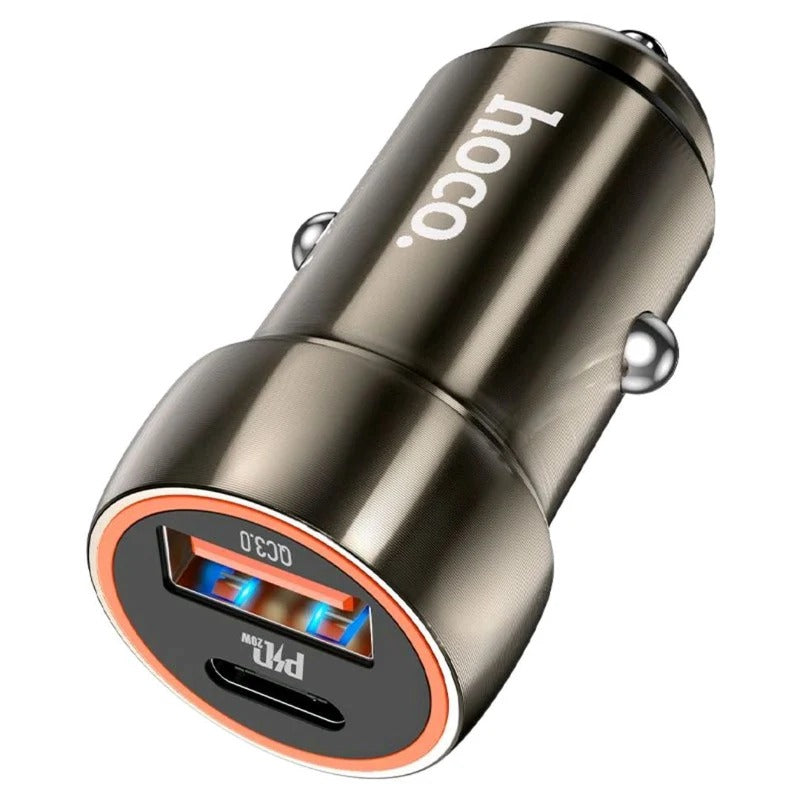 Hoco - Blue Whale Car Charger (Z46A)