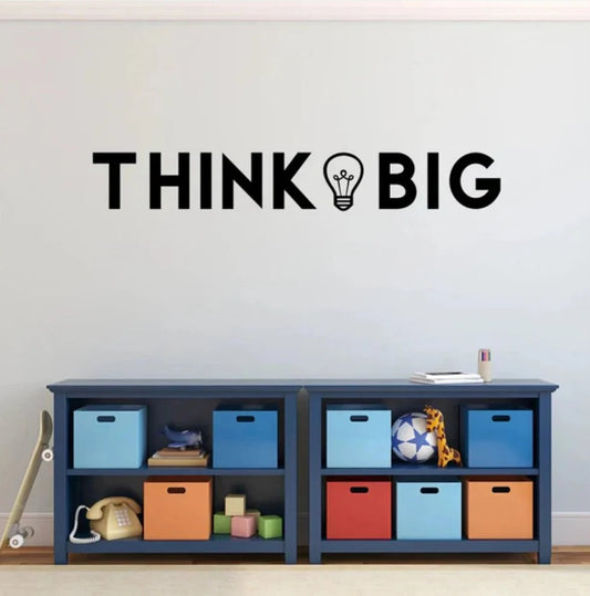 Think BIG Wall Art